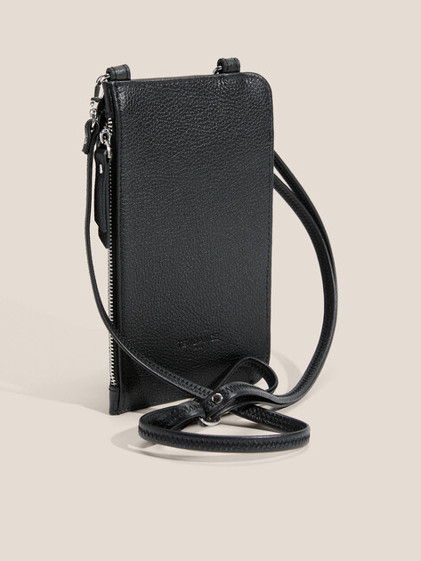 Женская сумка для смартфона TENDANCE, Артикул OU16347, черный | 4681151. Ракурс 3
