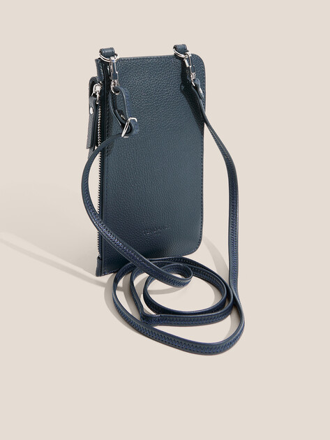 Женская сумка для смартфона TENDANCE, Артикул OU16347, темно-синий | 4681155. Ракурс 2
