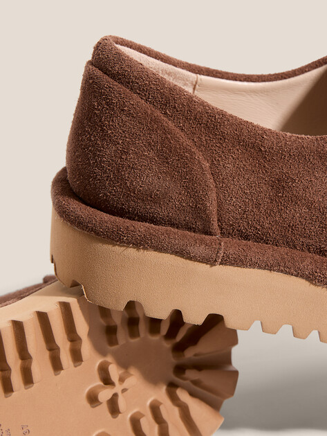 Женские дерби TENDANCE, Артикул SX2901-01, коричневый | 4681761. Ракурс 3