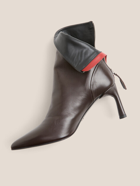 Женские Ботильоны Halmanera GOT26 темно-коричневый