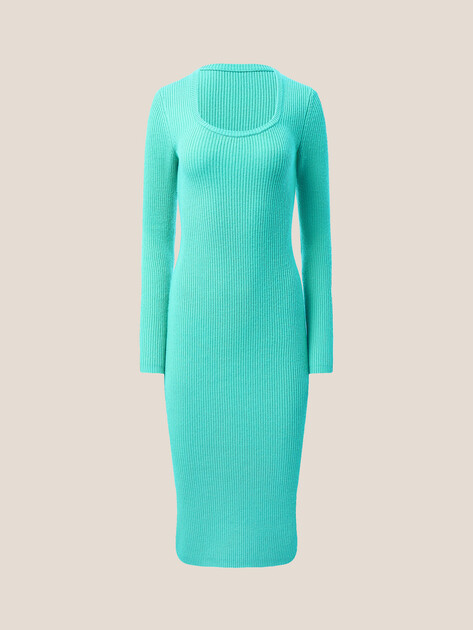 Женское платье MAISON DAVID, Артикул 2024-163, лазурный | 4684053. Ракурс 6