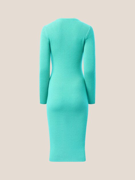 Женское платье MAISON DAVID, Артикул 2024-163, лазурный | 4684053. Ракурс 7