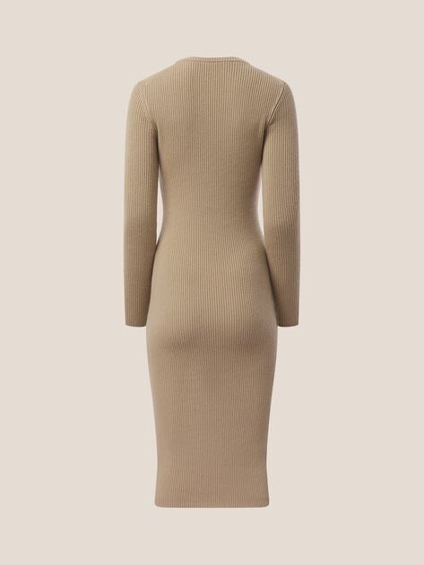 Женское платье MAISON DAVID, Артикул 2024-163, серовато-бежевый | 4684062. Ракурс 7