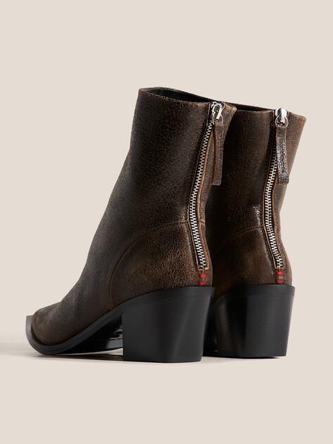 Женские Казаки Halmanera TABY26 зеленовато-коричневый