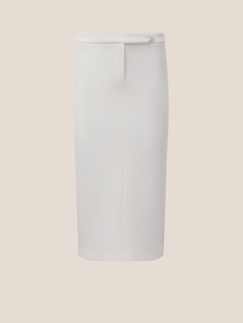 Юбка  миди LUMIQUE, Артикул 2024-395, молочно-белый | 4684475. Ракурс 6