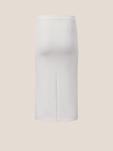 Юбка  миди LUMIQUE, Артикул 2024-395, молочно-белый | 4684475. Ракурс 7