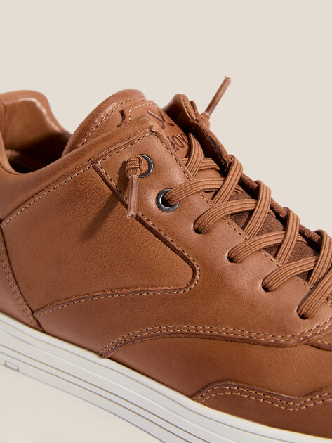 Мужские высокие кеды LLOYD CARDIFF., Артикул ARENA, светло-коричневый | 4686568. Ракурс 3