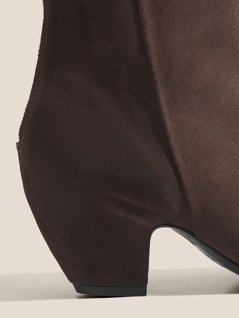 Женские Казаки Ernesto dolani 9DRIT11 серо-коричневый