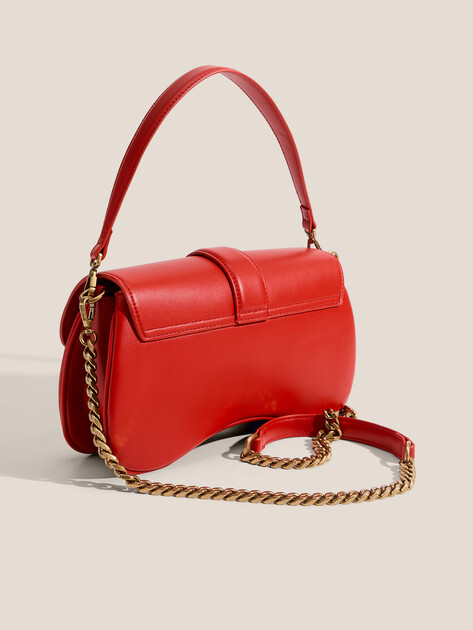 Женская сумка  JUST CAVALLI JC A _ ICONIC SNAKES - STYLE 1, Артикул 79RA4BA1, рубиновый | 4689050. Ракурс 3