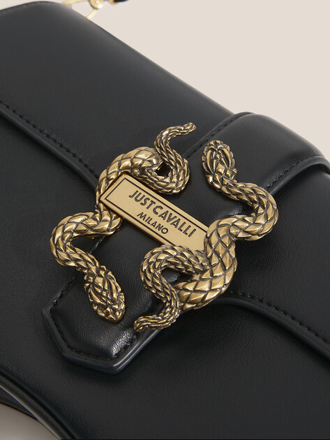 Женская сумка  JUST CAVALLI JC A _ ICONIC SNAKES - STYLE 1, Артикул 79RA4BA1, черный | 4689101. Ракурс 2