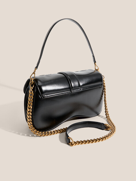 Женская сумка  JUST CAVALLI JC A _ ICONIC SNAKES - STYLE 1, Артикул 79RA4BA1, черный | 4689232. Ракурс 3