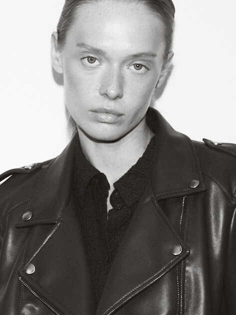 Женская косуха MAISON DAVID, Артикул DEBBY_DR, шоколадный | 4689735. Ракурс 3