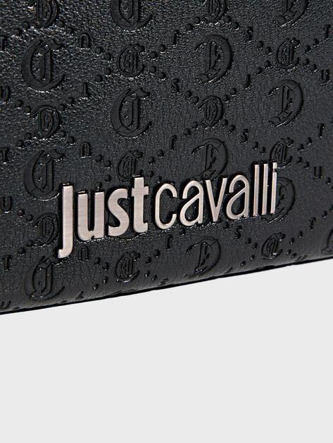 Мужская сумка  JUST CAVALLI JC METAL LETTERING_STYLE 4, Артикул 79QA4B33, черный | 4689995. Ракурс 2