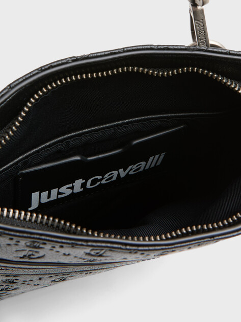 Мужская сумка  JUST CAVALLI JC METAL LETTERING_STYLE 4, Артикул 79QA4B33, черный | 4689995. Ракурс 4
