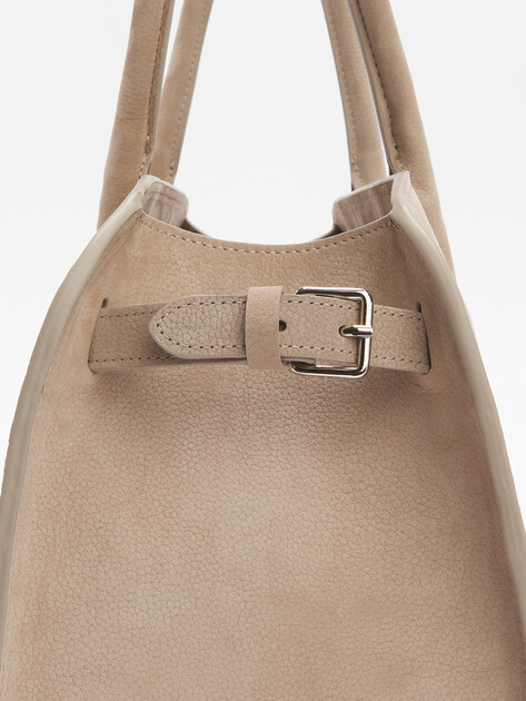 Женский тоут CALZETTI, Артикул DINA, пыльно-бежевый | 4690043. Ракурс 3