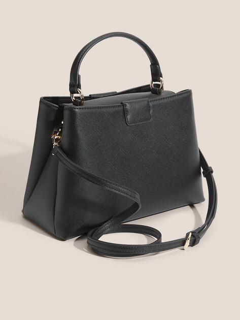 Женская сумка  JUST CAVALLI JC B_METAL LETTERING -STYLE 2, Артикул 79RA4BB2, черный | 4690436. Ракурс 3