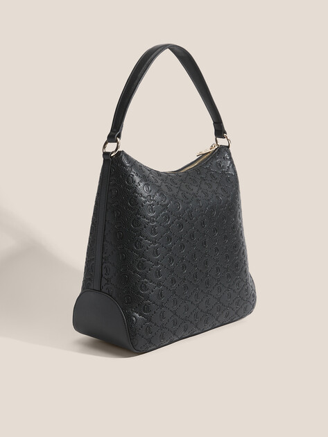 Женская сумка  JUST CAVALLI JC G_ALL OVER GOTHIC - STYLE 5, Артикул 79RA4BG4, черный | 4690561. Ракурс 3