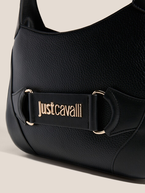 Женская сумка  JUST CAVALLI JC L_JUST CAVALLI BRIDLE - STYLE 1, Артикул 79RA4BL1, черный | 4690760. Ракурс 2