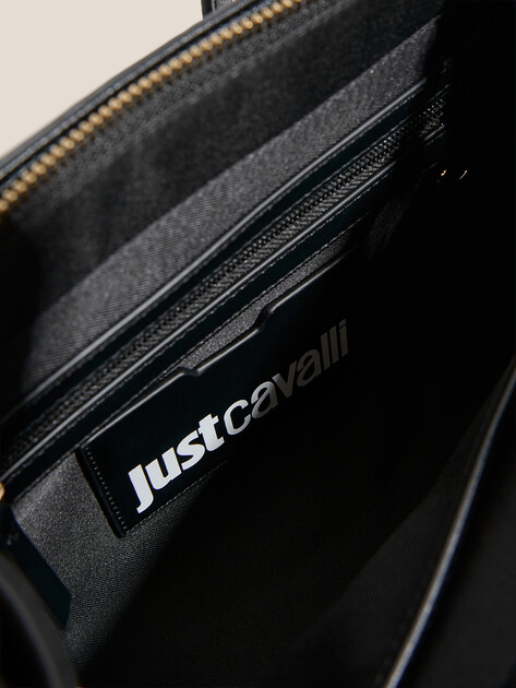 Женский тоут JUST CAVALLI JC G_ALL OVER GOTHIC- STYLE 5, Артикул 79RA4BG5, черный | 4691093. Ракурс 4