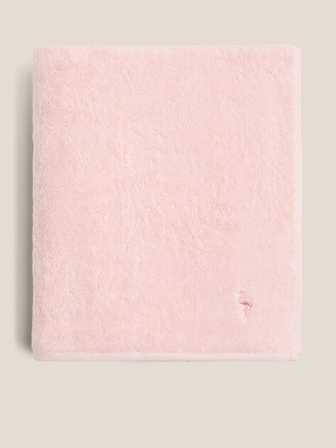 Махровое банное полотенце 100x150 MAISON DAVID, Артикул Charlotte ABC 100x150 cm, светло-розовый | 4692320. Ракурс 3