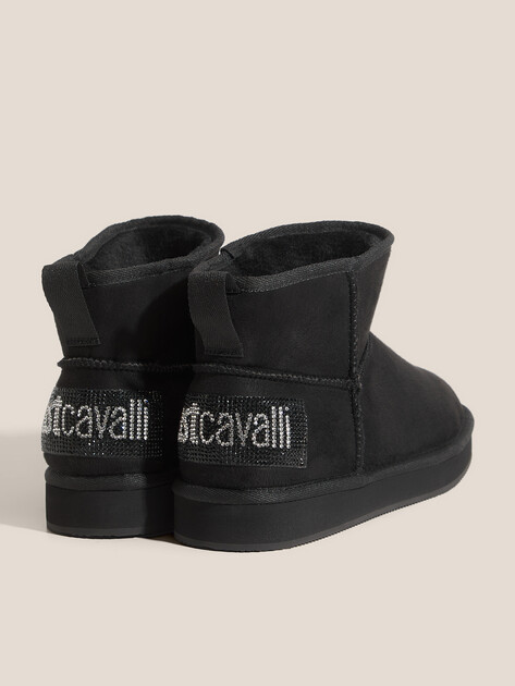 Женские угги JUST CAVALLI FONDO FEATHER, Артикул 79RA3S33, черный | 4693035. Ракурс 5