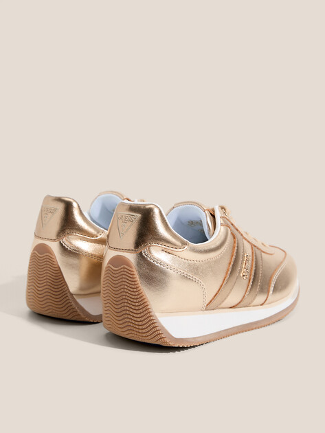 Женские кроссовки GUESS SAPHIA, Артикул FLTSAPLEM12, золотой | 4693541. Ракурс 5