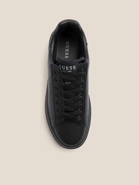 Мужские кеды GUESS ELBA, Артикул FMJLBALEA12, черный | 4693901. Ракурс 4 Мужские кеды GUESS ELBA, Артикул FMJLBALEA12, черный | 4693901. Ракурс 4