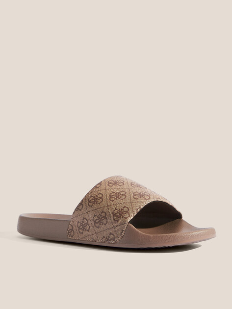 Мужские шлепанцы GUESS TOKYO, Артикул FMJTOKELE19, темно-бежевый | 4694092. Ракурс 2 Мужские шлепанцы GUESS TOKYO, Артикул FMJTOKELE19, темно-бежевый | 4694092. Ракурс 2