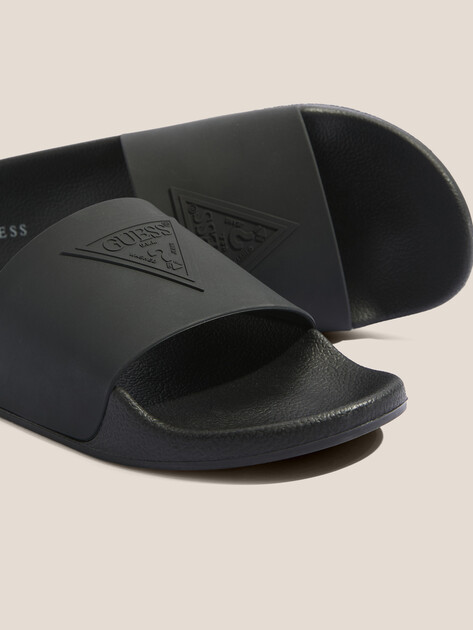 Мужские сланцы GUESS TOKYOT, Артикул FMJTOTELE19, черный | 4694110. Ракурс 5