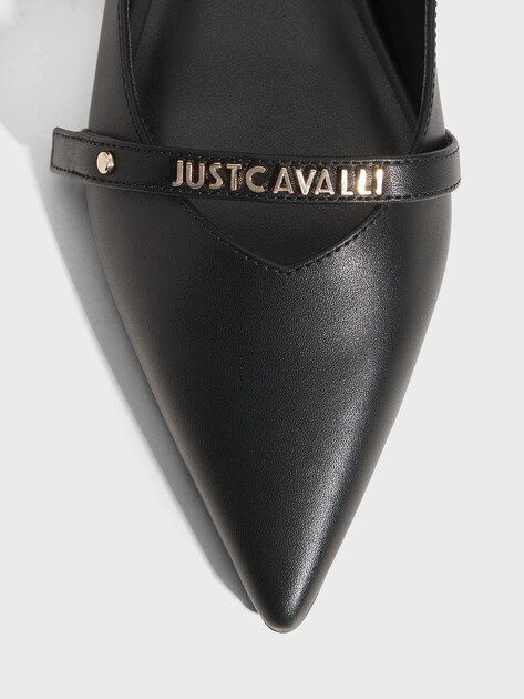 Женские балетки JUST CAVALLI FONDO FRINA, Артикул 79RA3S74, черный | 4694235. Ракурс 3 Женские балетки JUST CAVALLI FONDO FRINA, Артикул 79RA3S74, черный | 4694235. Ракурс 3