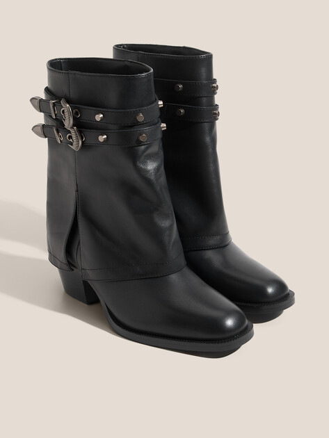 Казаки TENDANCE, Артикул GLC8413-01, черный | 4695705. Ракурс 2