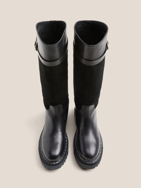 Женские сапоги TENDANCE, Артикул GLC8496-03, черный | 4695728. Ракурс 4