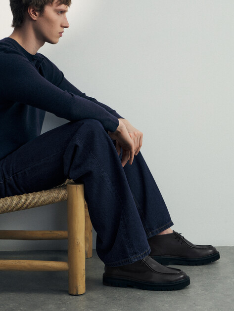 Мужские Ботинки Tendance VR-9600-6 темно-коричневый