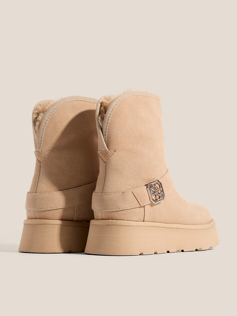 Женские угги GUESS DOLSAY, Артикул FLFDOLESU10, бежевый | 4696477. Ракурс 5