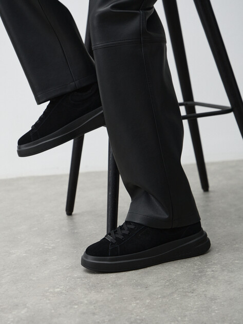 Мужские кеды GUESS ELBAN, Артикул FMFBANLEP12, черный | 4696766. Ракурс 6 Мужские кеды GUESS ELBAN, Артикул FMFBANLEP12, черный | 4696766. Ракурс 6