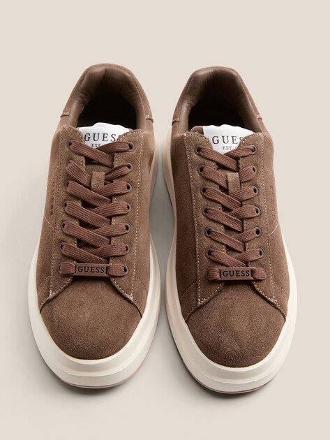Мужские кеды GUESS ELBA, Артикул FMFLBASUE12, коричневый | 4696802. Ракурс 4 Мужские кеды GUESS ELBA, Артикул FMFLBASUE12, коричневый | 4696802. Ракурс 4
