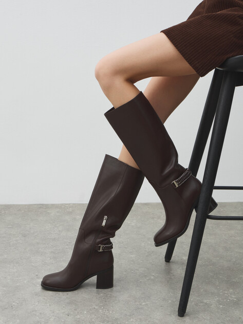 Женские сапоги TENDANCE, Артикул PZ3199-13, коричневый | 4698303. Ракурс 6 Женские сапоги TENDANCE, Артикул PZ3199-13, коричневый | 4698303. Ракурс 6