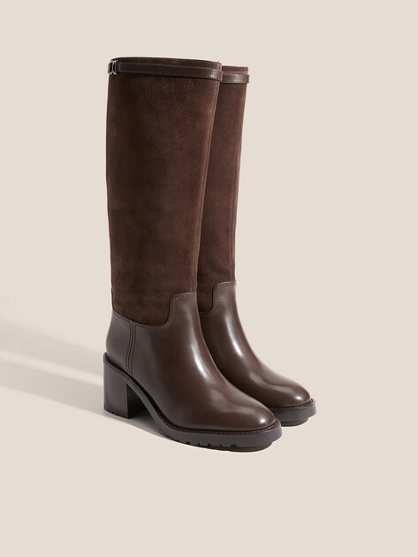 Женские сапоги TENDANCE, Артикул PZ3193-21, темно-коричневый | 4698339. Ракурс 2