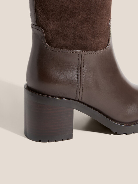 Женские сапоги TENDANCE, Артикул PZ3193-21, темно-коричневый | 4698339. Ракурс 3