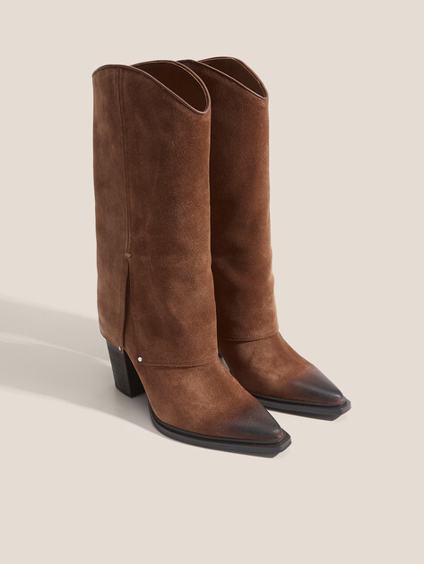 Высокие казаки TENDANCE, Артикул PZ3189-10, светло-коричневый | 4698709. Ракурс 2