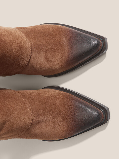 Высокие казаки TENDANCE, Артикул PZ3189-10, светло-коричневый | 4698709. Ракурс 3