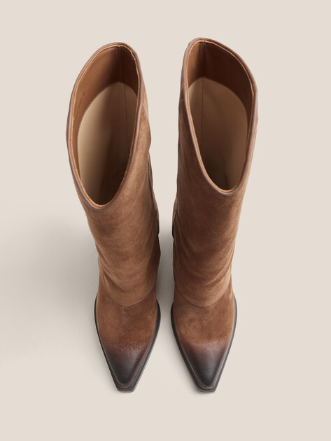 Высокие казаки TENDANCE, Артикул PZ3189-10, светло-коричневый | 4698709. Ракурс 4