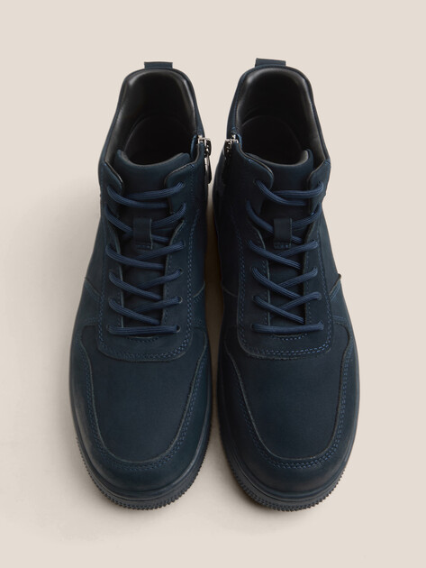 Мужские высокие кеды TENDANCE, Артикул ET3021-5, темно-синий | 4699346. Ракурс 4