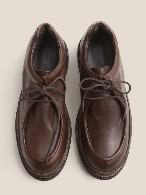 Мужские полуботинки ERNESTO DOLANI DOMINO, Артикул 9UDOM07, темно-коричневый | 4700903. Ракурс 4