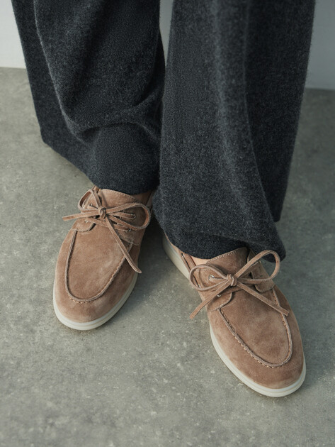 Женские топсайдеры TENDANCE, Артикул YS-2299A-268, серо-бежевый | 4700934. Ракурс 6