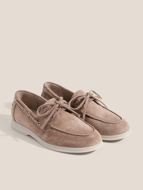 Женские топсайдеры TENDANCE, Артикул YS-2299A-268, серо-бежевый | 4700934. Ракурс 2