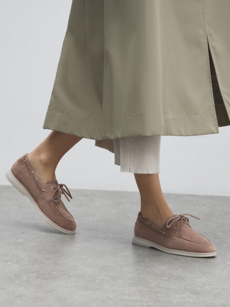 Женские топсайдеры TENDANCE, Артикул YS-2299A-268, розовато-бежевый | 4700990. Ракурс 6