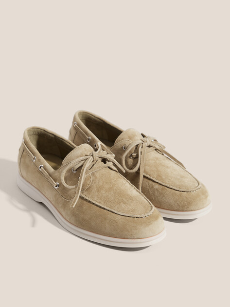 Женские топсайдеры TENDANCE, Артикул YS-2299A-268, бежево-зеленый | 4701004. Ракурс 2