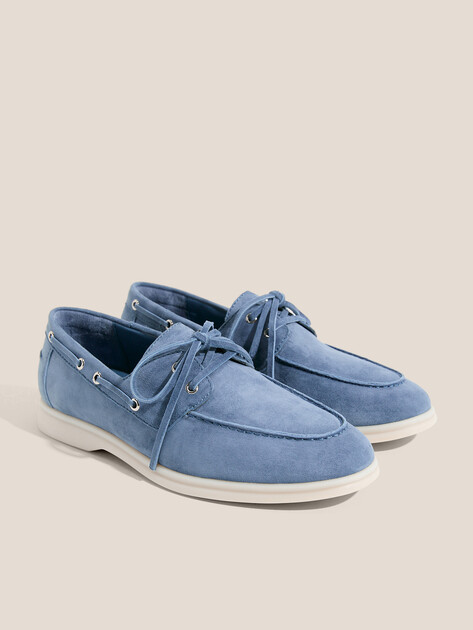 Женские топсайдеры TENDANCE, Артикул YS-2299A-268, серо-голубой | 4701032. Ракурс 2