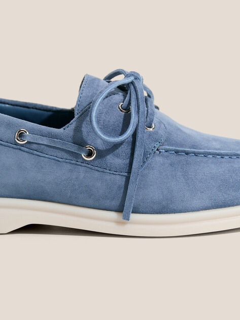 Женские топсайдеры TENDANCE, Артикул YS-2299A-268, серо-голубой | 4701032. Ракурс 3